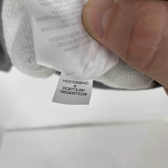 Jordan Essentials Jumpman Embroidered Heather Gray Hoodie Men's Size S - Picture 8 of 8